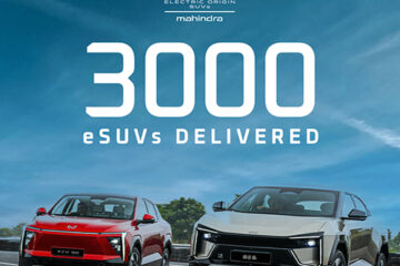 Mahindra Delivers 3000 All-Electric Origin SUVs Across India