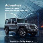 Mahindra Thar ROXX brings Dolby Atmos for an elevated entertainment experience