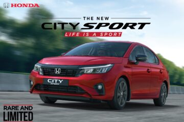 Honda Launches New City Sport with Striking Style and Sporty Character
