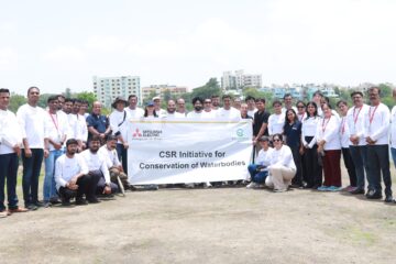 Mitsubishi Electric India launches CSR initiative to build a sustainable lake ecosystem